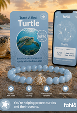 FAHLO FA JOURNEY TURTLE BRACELET AQUA GLOW