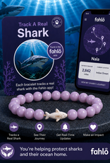 FAHLO FA VOYAGE SHARK BRACELET LILAC GLOW