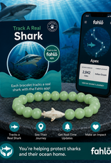 FAHLO FA VOYAGE SHARK  BRACELET SAGE GLOW