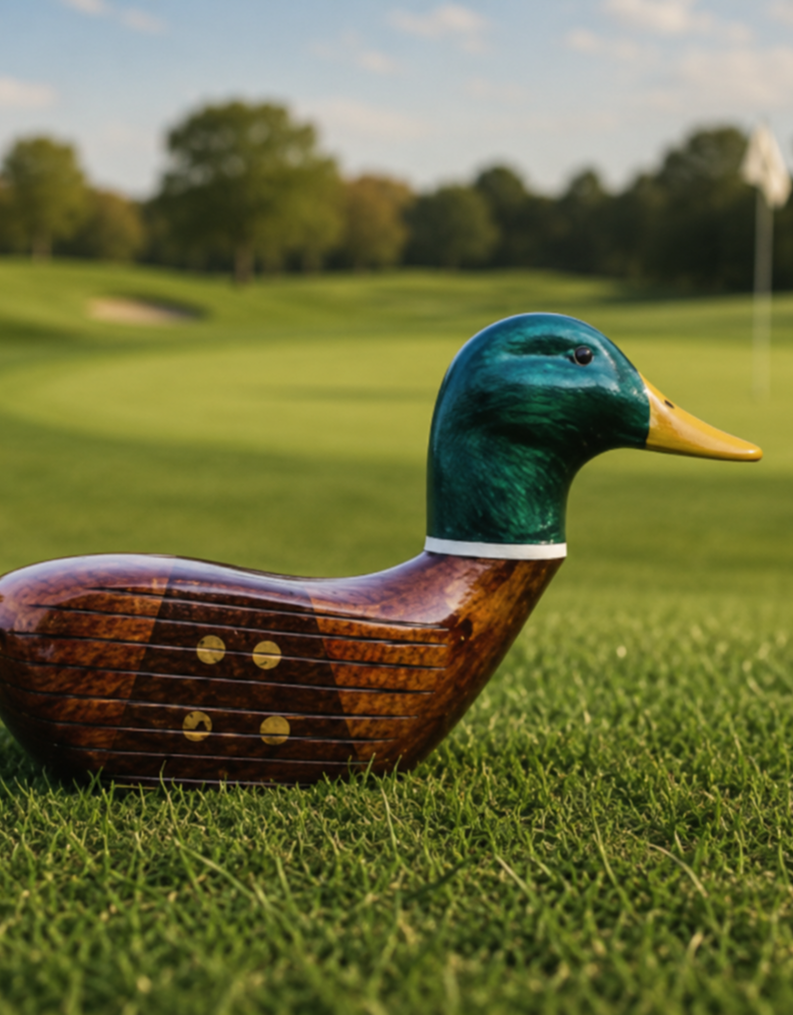 WD Vintage Golf Club Duck MALLARD