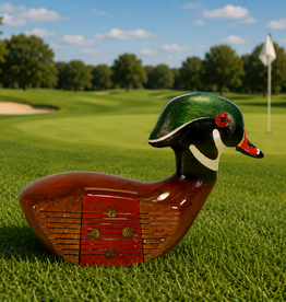 WD Vintage Golf Club Duck WOOD DUCK