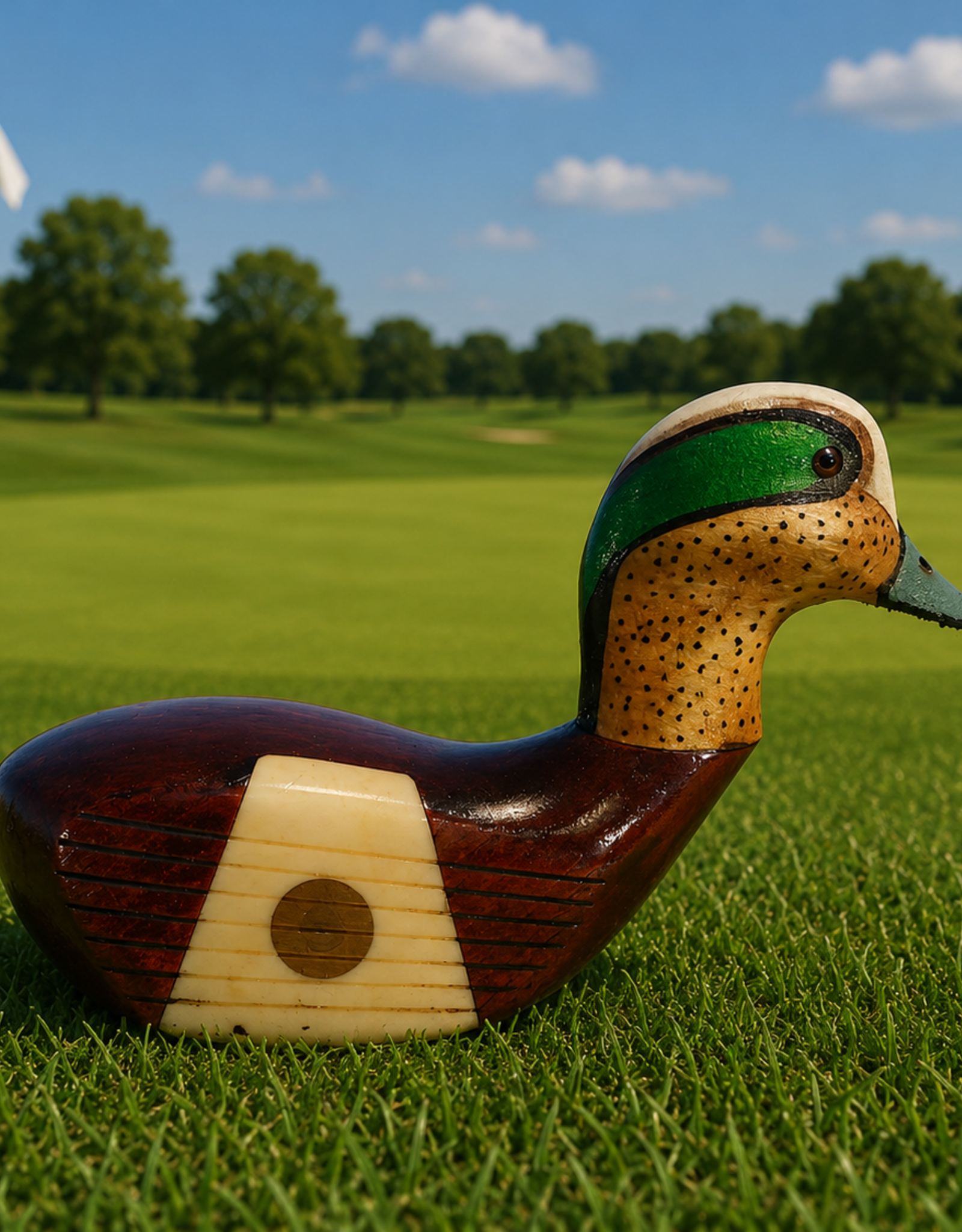 WD Vintage Golf Club Duck WIGEON
