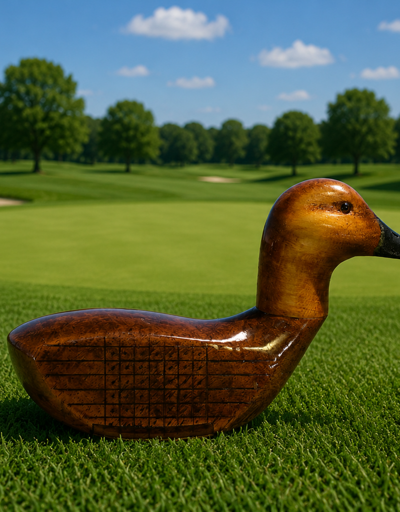 WD Vintage Golf Club Duck Gadwall