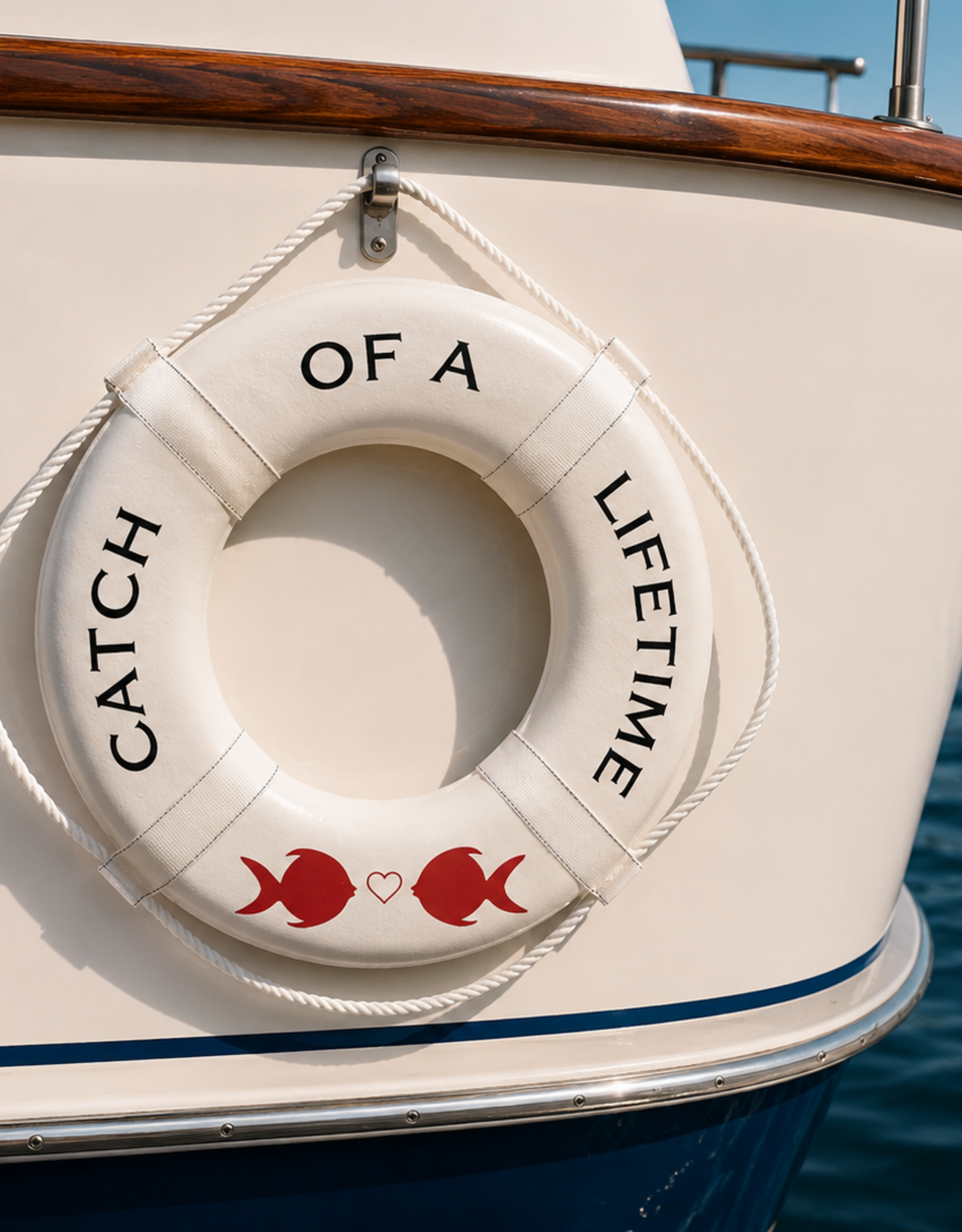 Jim Buoy - Cal-June Inc. CUSTOMIZED LIFE RING "CATCH OF A LIFETIME"