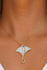 FLAIRCRAFT LIMITED FL STINGRAY W/CURVED TAIL 14K GOLD