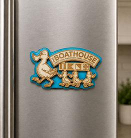 BICAST INC. BI WOOD MAGNET DUCK FAMILY
