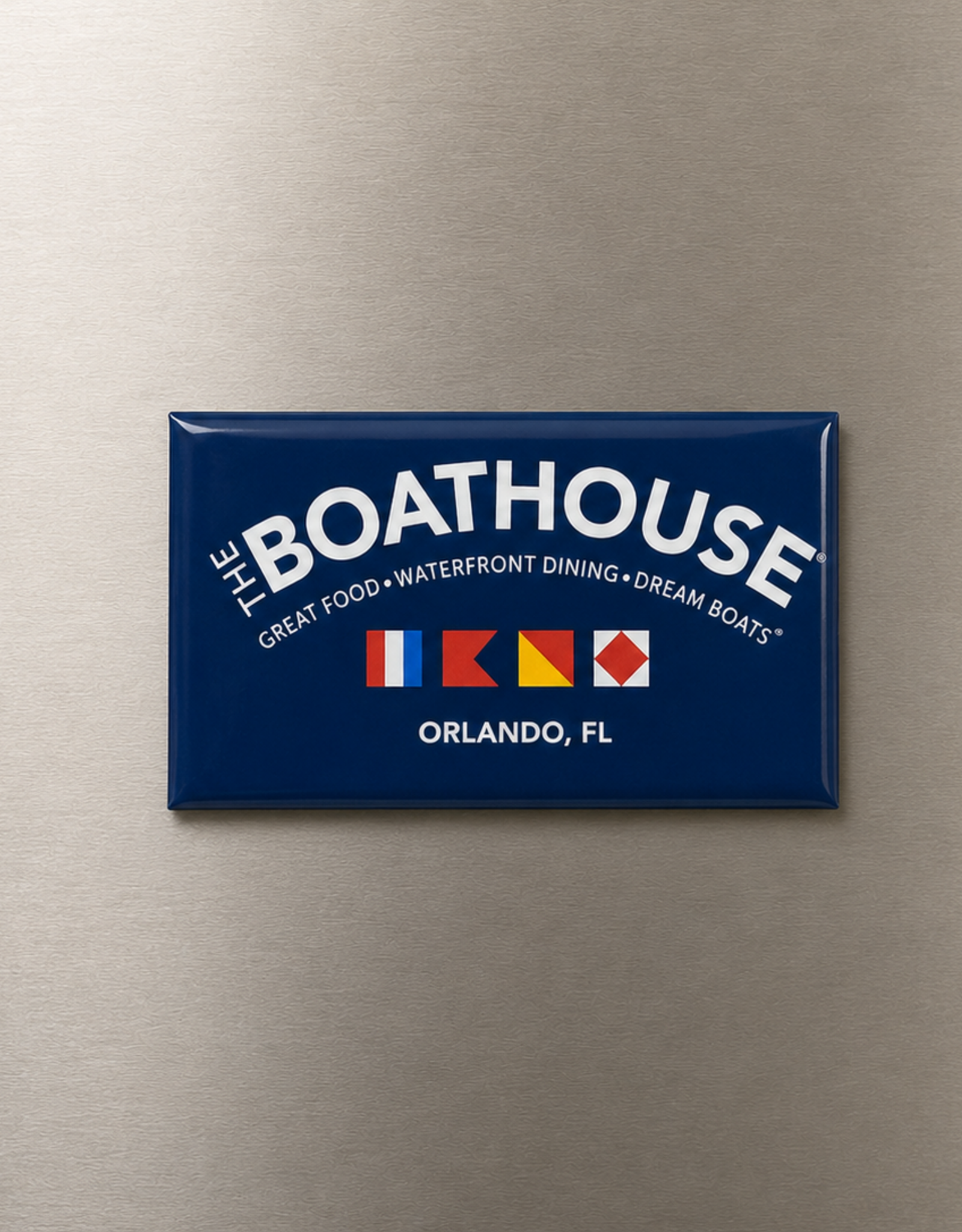 Entertain Ya Mania BOATHOUSE MAGNET