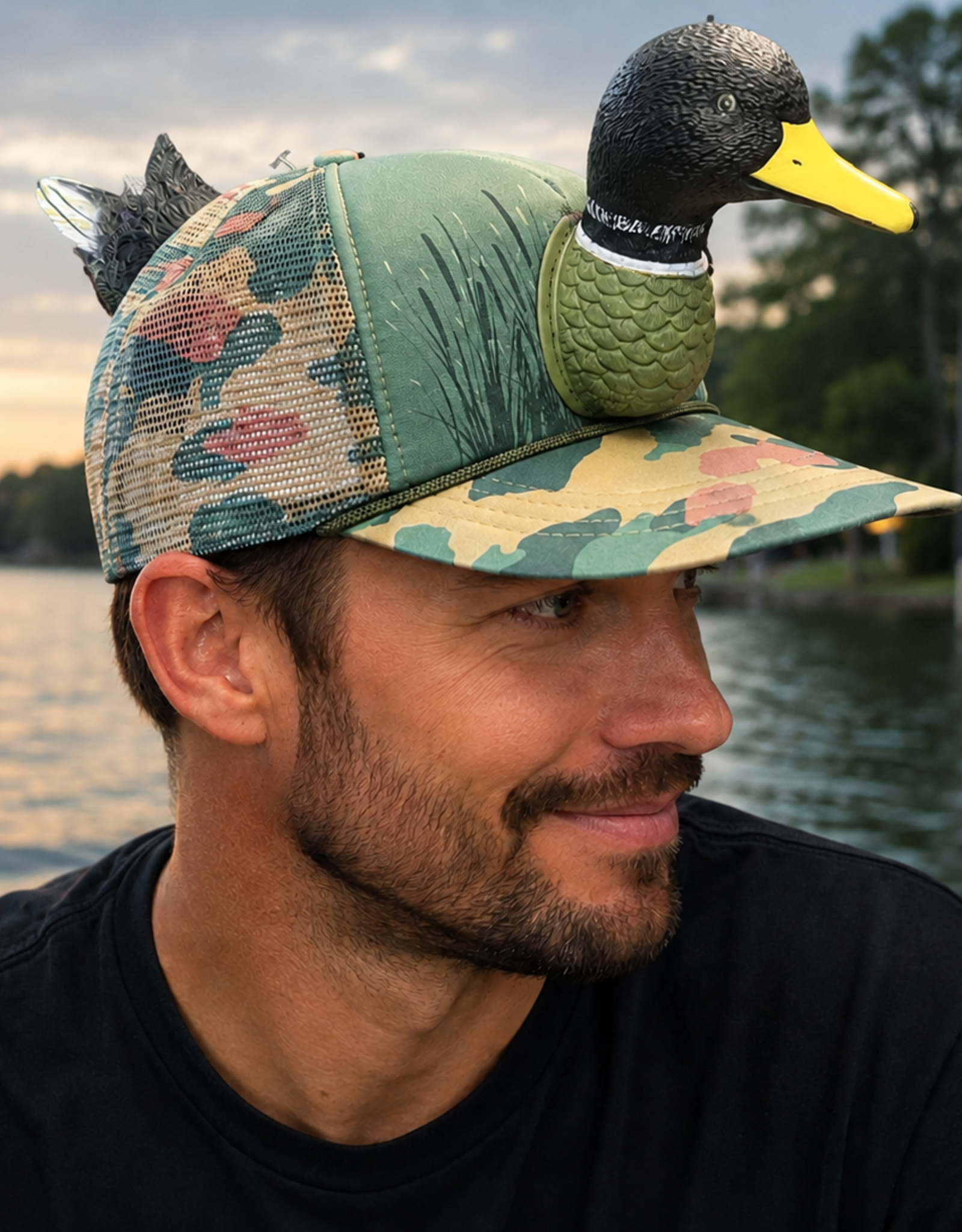 JY DESIGNS AND CREATIONS DUCK 3D HAT