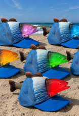 JY DESIGNS AND CREATIONS SALMON LIGHT UP 3D HAT