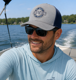 API Source CAPTAIN RULES HEATHER SNAPBACK TRUCKER CAP