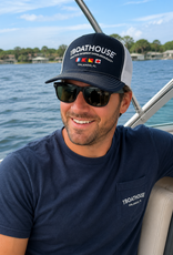 The Idea Girl BH CLASSIC LOGO NAVY/WHITE MESH HAT