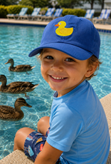 The Idea Girl  KIDS DUCK HAT ROYAL