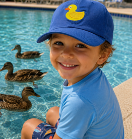 The Idea Girl KIDS DUCK HAT ROYAL