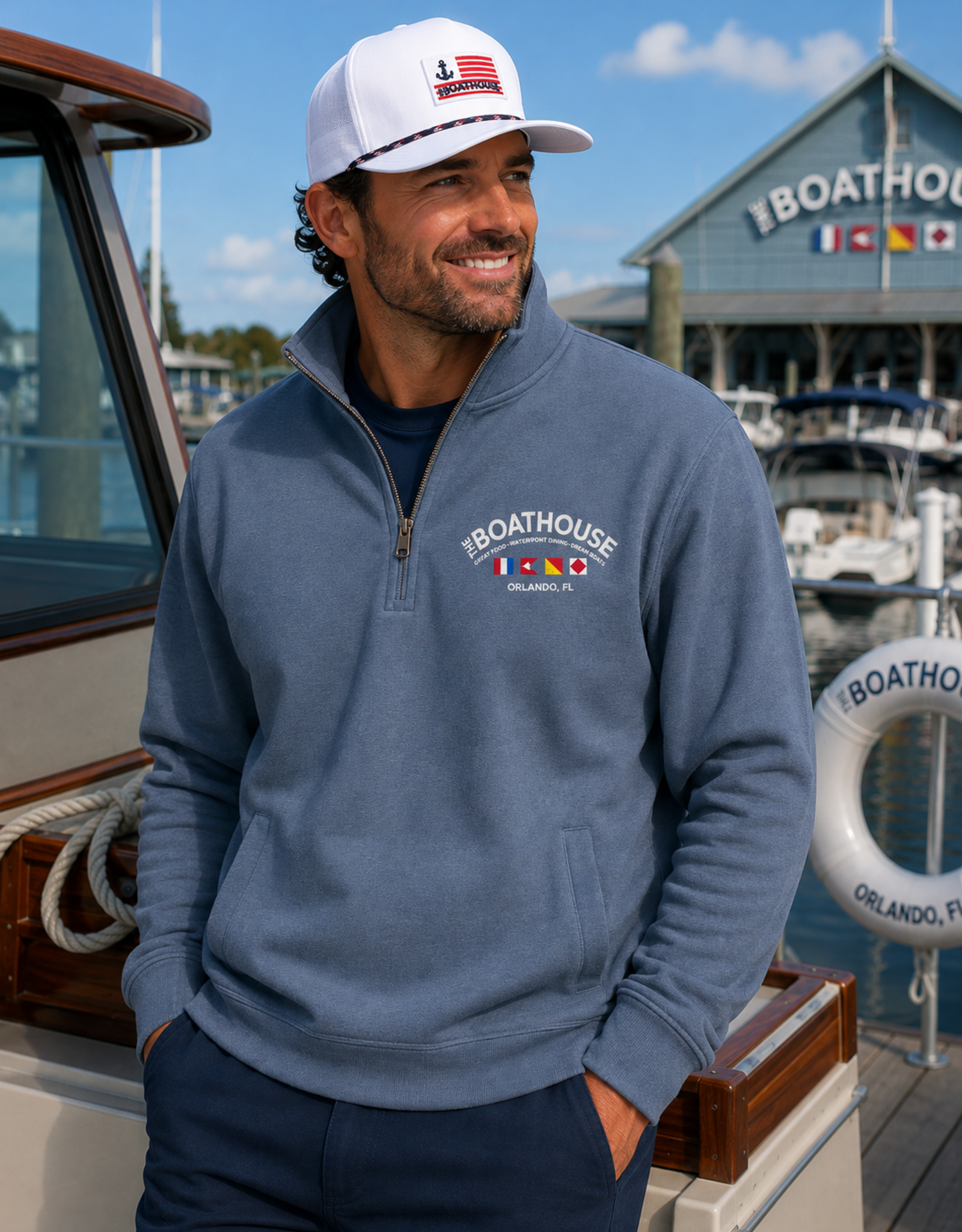 The Idea Girl FUNDAMENTAL FLEECE 1/4 ZIP