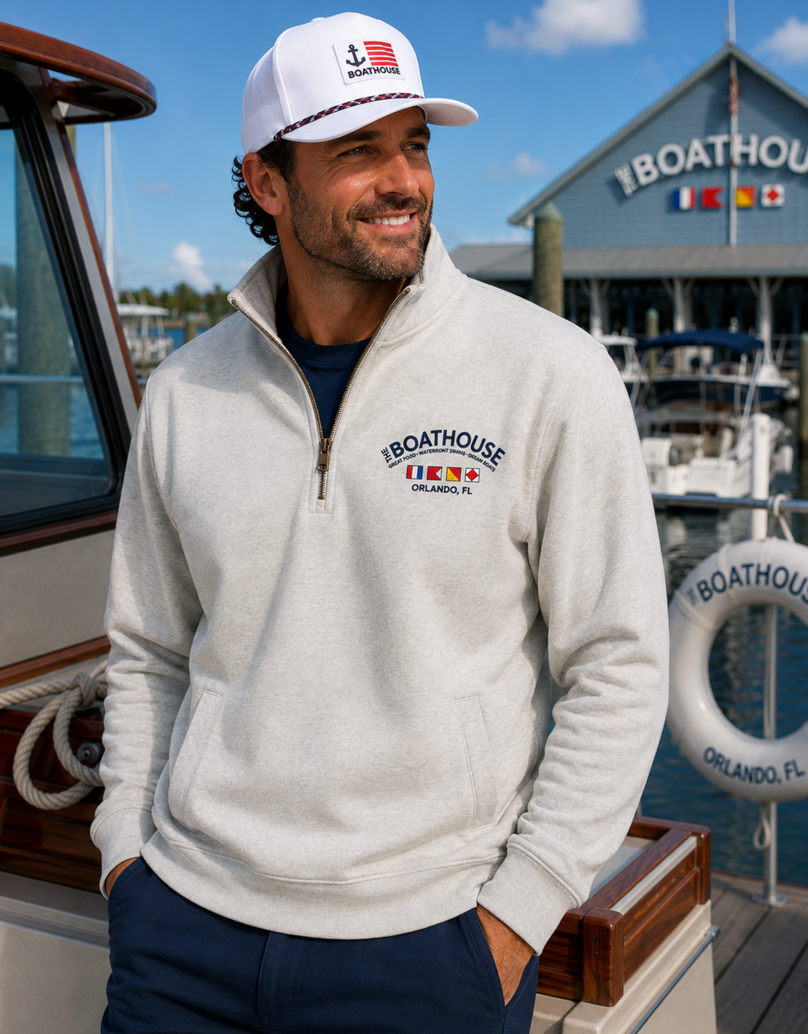 The Idea Girl FUNDAMENTAL FLEECE 1/4 ZIP