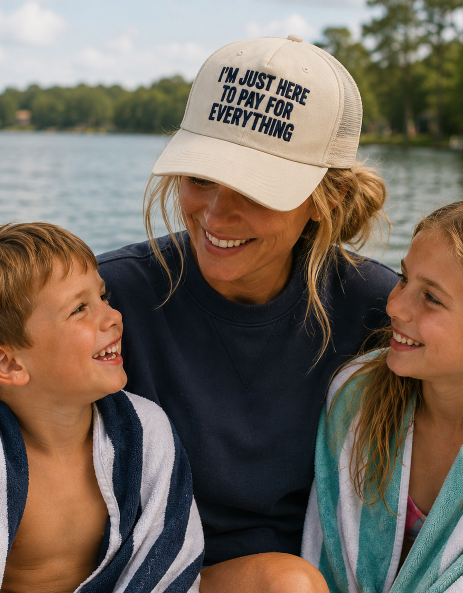 The Idea Girl BH PAY FOR EVERYTHING HAT LADIES IVORY