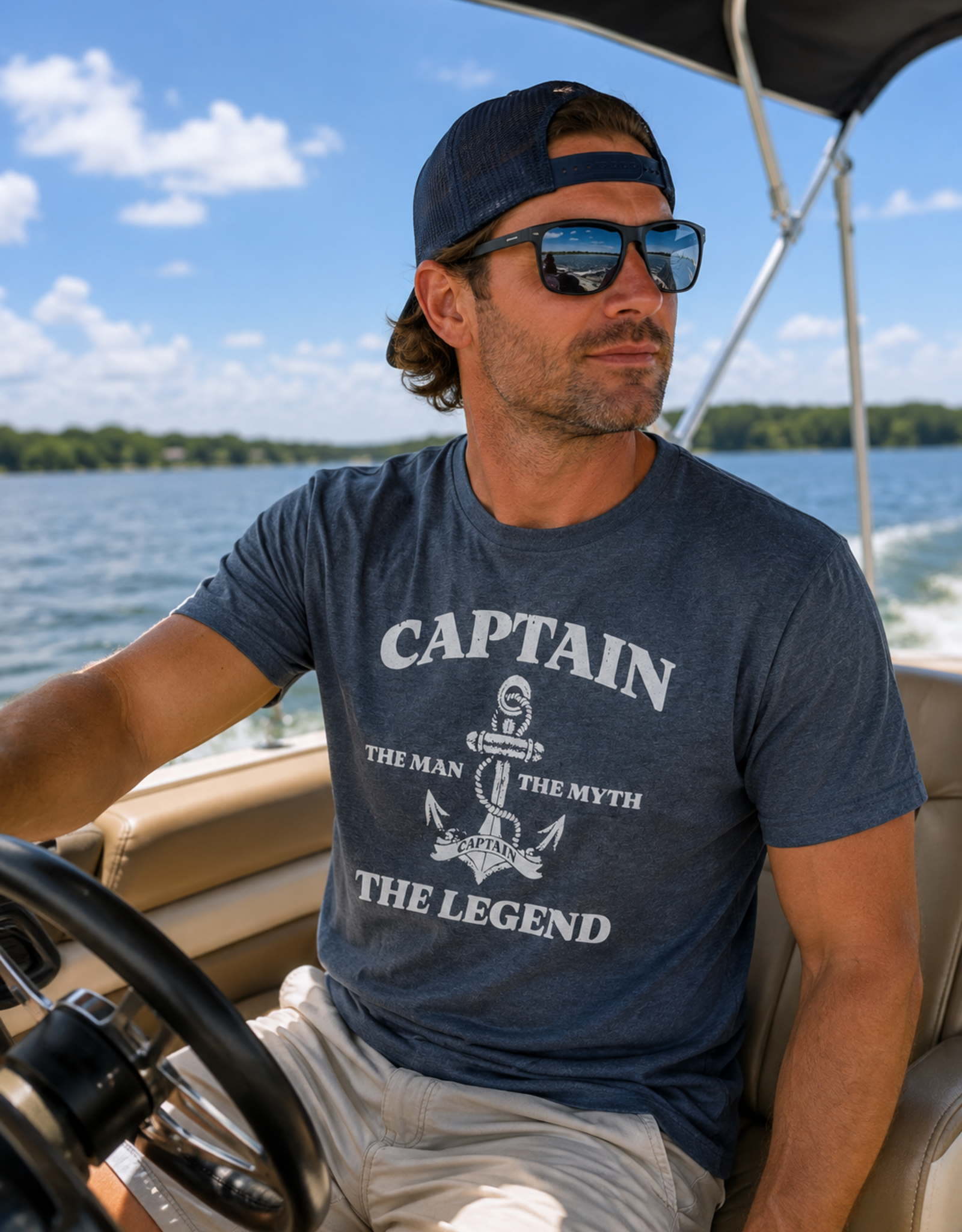 The Idea Girl MAN, MYTH, LEGEND TEE