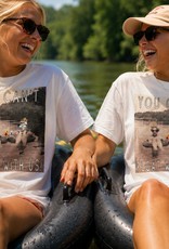 BLING-A-GOGO YOU CAN'T FLOAT WITH US TEE