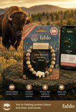 FAHLO  CLIFFSIDE BISON BRACELET