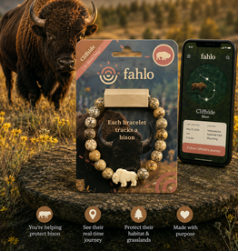 FAHLO CLIFFSIDE BISON BRACELET