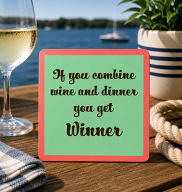 IAMTRA/DRINKS ON ME WINNER COASTER