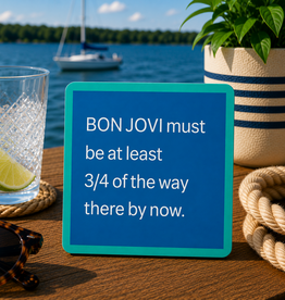 IAMTRA/DRINKS ON ME BON JOVI COASTER