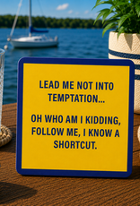 IAMTRA/DRINKS ON ME ID SHORTCUT COASTER
