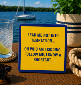 IAMTRA/DRINKS ON ME SHORTCUT COASTER