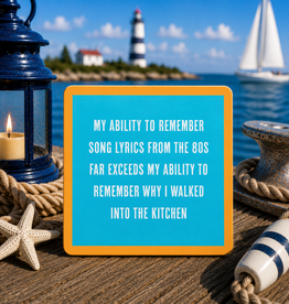 IAMTRA/DRINKS ON ME LYRICS COASTER
