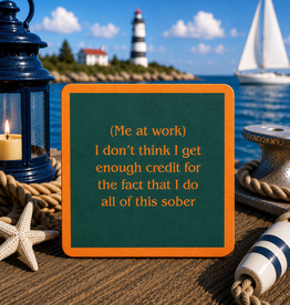 IAMTRA/DRINKS ON ME ME AT WORK COASTER
