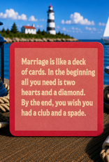 IAMTRA/DRINKS ON ME ID MARRIAGE DECK OF CARDS