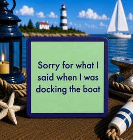 IAMTRA/DRINKS ON ME BEACH DOCKING COASTER