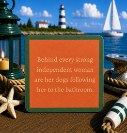 IAMTRA/DRINKS ON ME INDEPENDANT  WOMEN COASTER