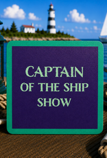 IAMTRA/DRINKS ON ME   CAPTAIN SHOW COASTER