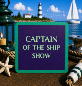 IAMTRA/DRINKS ON ME CAPTAIN SHOW COASTER