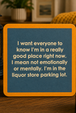 IAMTRA/DRINKS ON ME ID COASTER GOOD PLACE