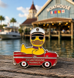 The Idea Girl Amphiduck Pin RED