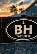 BUCKET WONDERS BOATHOUSE BH CHROME STICKER