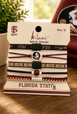 KLANI   FLORIDA STATE BRACELET/HAIR TIES  MEDIUM