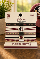 KLANI \FLORIDA STATE BRACELET/HAIR TIES LARGE