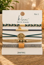 KLANI KL HAIR TYE/BRACELET JOURNEY LARGE