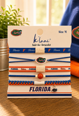 KLANI UNIVERSITY OF FLORIDA BRACELET/HAIR TIES   MEDIUM