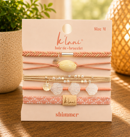 KLANI KL HAIR TYE/BRACELET SHIMMER MEDIUM