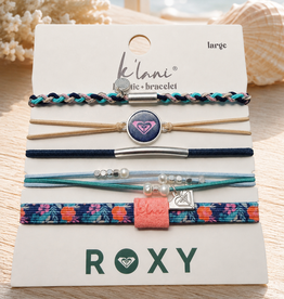 KLANI ROXY HAIR TIE/BRACELET LARGE  OCEAN BLOOM