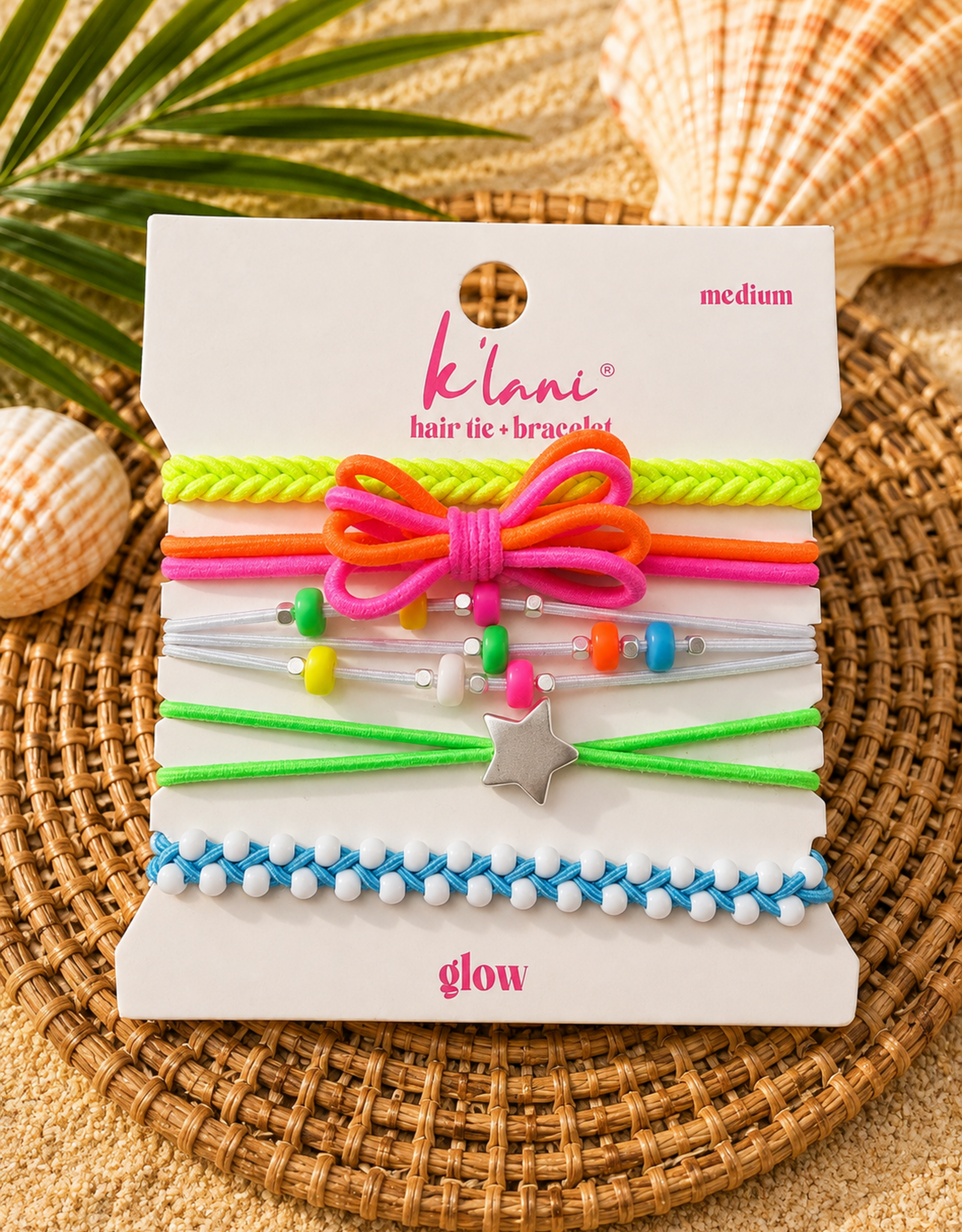 KLANI KL GLOW HAIR TIE/BRACELET MEDIUM