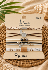 KLANI KL PAWS HAIR TIE/BRACELET MEDIUM