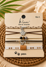 KLANI KL PAWS HAIR TIE/BRACELET LARGE