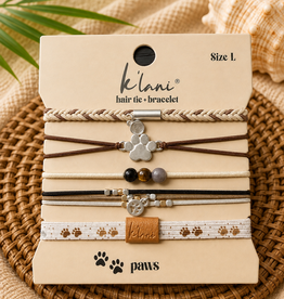 KLANI PAWS HAIR TIE/BRACELET LARGE