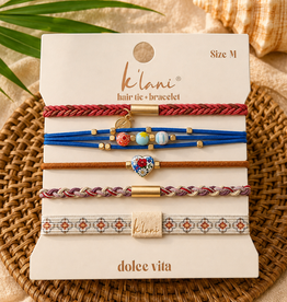 KLANI DOLCE VITA HAIR TIE/BRACELET MEDIUM