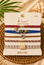 KLANI KL DOLCE VITA HAIR TIE/BRACELET LARGE